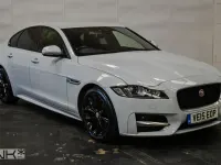 Used Jaguar XF R-Sport 180 HP (132 kW) 2015 White Sedan