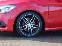 Used Mercedes CLA220 AMG line 174 HP (127 kW) 2016 Red Sedan