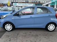 Used Kia Picanto 69 HP (50 kW) 2011 Blue Hatchback