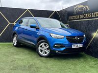 Used Vauxhall Grandland X S 130 HP (95 kW) 2018 Blue SUV