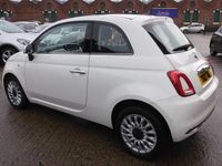 Used Fiat 500 Lounge 69 HP (50 kW) 2017 White Hatchback