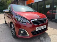 Używany Peugeot 108 Collection 2020 Czerwony Hatchback