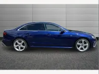 Used Audi A4 S-Line 150 HP (110 kW) 2023 Blue Sedan