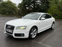 Used Audi A5 S-Line 2011 White Coupe