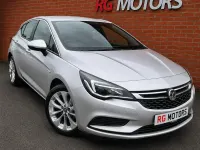 Used Vauxhall Astra Design Edition 99 HP (72 kW) 2017 Silver Hatchback