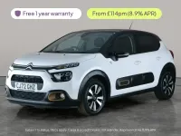 Used Citroën C3 PureTech 2023 White Hatchback