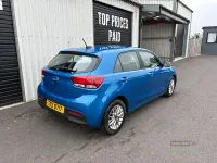 Used Kia Rio 2022 Blue Hatchback