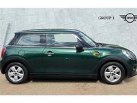 Used Mini ONE 102 HP (75 kW) 2015 British racing green Hatchback