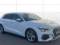 Used Audi A3 S-Line 150 HP (110 kW) 2021 White Hatchback