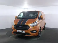 Used Ford Transit Custom Sport 185 HP (136 kW) 2020 Orange Van