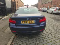 Used BMW 218 Sport Line 2016 Blue Coupe