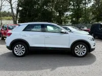 Used VW T-Roc SE 150 HP (110 kW) 2020 White SUV