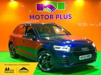 Used Audi Q5 Black Edition 190 HP (139 kW) 2019 Blue SUV
