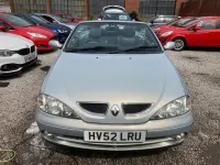 Used Renault Mégane Cabriolet Dynamique 2003 Silver Cabriolet