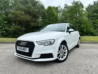 Used Audi A3 Sportback Advanced 150 HP (110 kW) 2018 White Hatchback