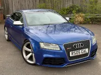 Used Audi RS5 Comfort 450 HP (330 kW) 2011 Blue Coupe