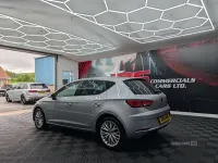 Used Seat Leon SE Dynamic 115 HP (84 kW) 2018 Silver Hatchback
