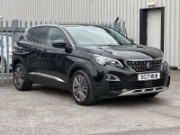 Used Peugeot 3008 Allure 118 HP (86 kW) 2017 Black SUV