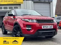 Used Land Rover Range Rover evoque Dynamic 190 HP (139 kW) 2014 Red SUV