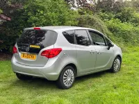 Used Vauxhall Meriva S 110 HP (80 kW) 2013 Silver MPV