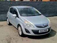 Used Vauxhall Corsa 2012 Silver Hatchback