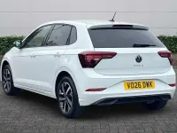New VW Polo Match 95 HP (69 kW) 2026 White Hatchback