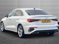 Used Audi A3 S-Line 150 HP (110 kW) 2021 White Sedan