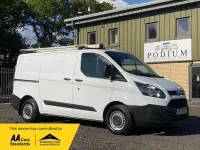 Used Ford Transit Custom 105 HP (77 kW) 2017 White Van