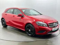Used Mercedes A200 136 HP (100 kW) 2015 Red Hatchback