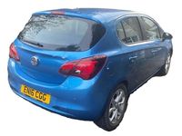 Used Vauxhall Corsa S 90 HP (66 kW) 2016 Blue Hatchback