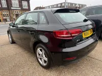 Used Audi A3 Sportback Design 116 HP (85 kW) 2018 Black Hatchback