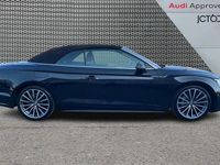 Used Audi A5 Cabriolet S-Line 190 HP (139 kW) 2019 Black Cabriolet