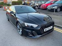 Used Audi A5 Sportback S-Line 2020 Black Hatchback