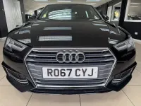 Used Audi A4 S-Line 150 HP (110 kW) 2017 Black Sedan