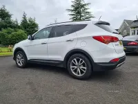 Used Hyundai Santa Fe Premium 197 HP (144 kW) 2013 White SUV
