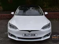 Used Tesla Model S Performance 443 kW (603 HP) 2017 White Hatchback