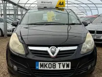 Used Vauxhall Corsa 79 HP (58 kW) 2008 Black Hatchback