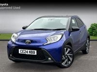 Used Toyota Aygo X 72 HP (52 kW) 2024 Juniper blue bitone SUV