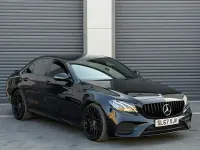 Used Mercedes E220 AMG line 2017 Black Sedan