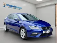 Used Seat Leon FR 130 HP (95 kW) 2020 Blue Hatchback