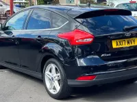 Used Ford Focus Titanium 100 HP (73 kW) 2017 Black Hatchback