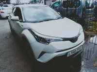 Used Toyota C-HR Design 122 HP (89 kW) 2018 White SUV
