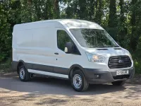 Used Ford Transit 125 HP (91 kW) 2015 White Van
