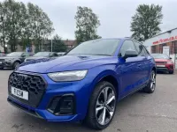 Used Audi Q5 Comfort 204 HP (150 kW) 2021 Blue SUV