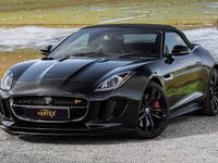 Used Jaguar F-Type Supercharged 500 HP (367 kW) 2014 Black Cabriolet
