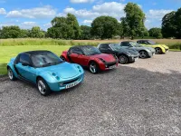 Used Smart Roadster 80 HP (58 kW) 2004 Silver Cabriolet