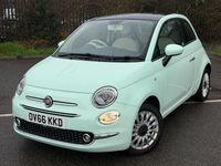 Used Fiat 500 Lounge 2016 Green Hatchback