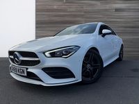 Used Mercedes CLA200 AMG Line Premium 163 HP (119 kW) 2019 White Coupe