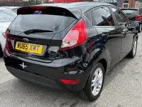 Used Ford Fiesta Zetec 82 HP (60 kW) 2015 Black Hatchback