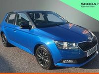 Used Skoda Fabia Colour Edition 94 HP (69 kW) 2019 Race blue metallic Hatchback